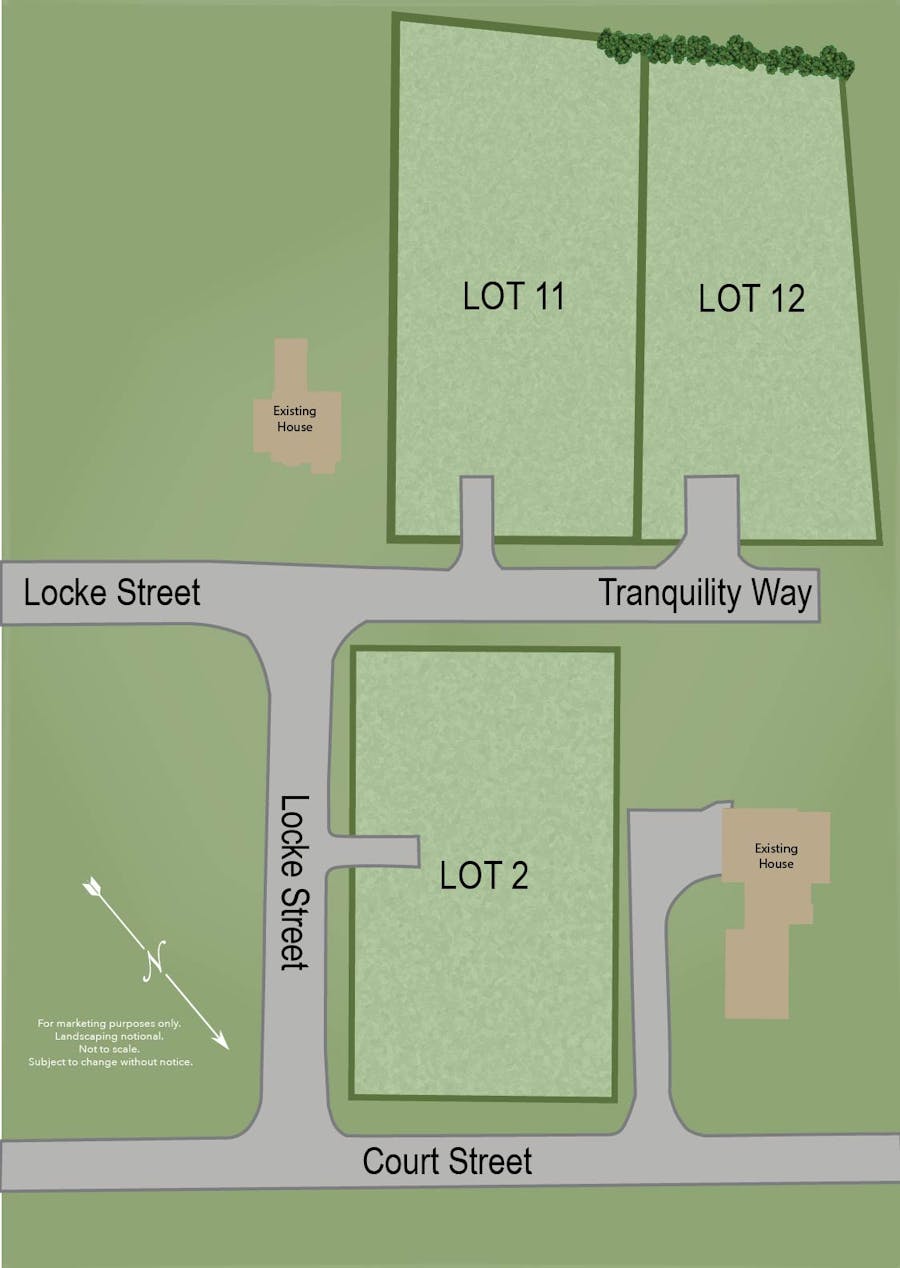 Site Plan for Juniper Knoll